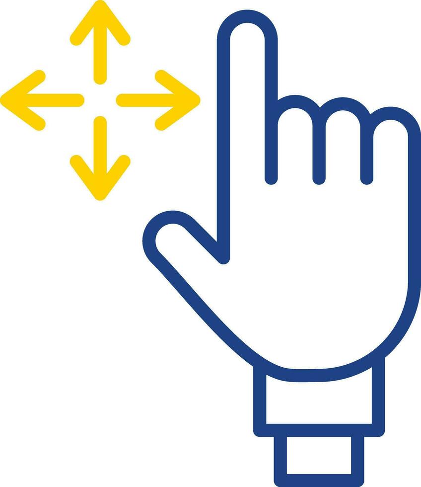 Drag Vector Icon Design