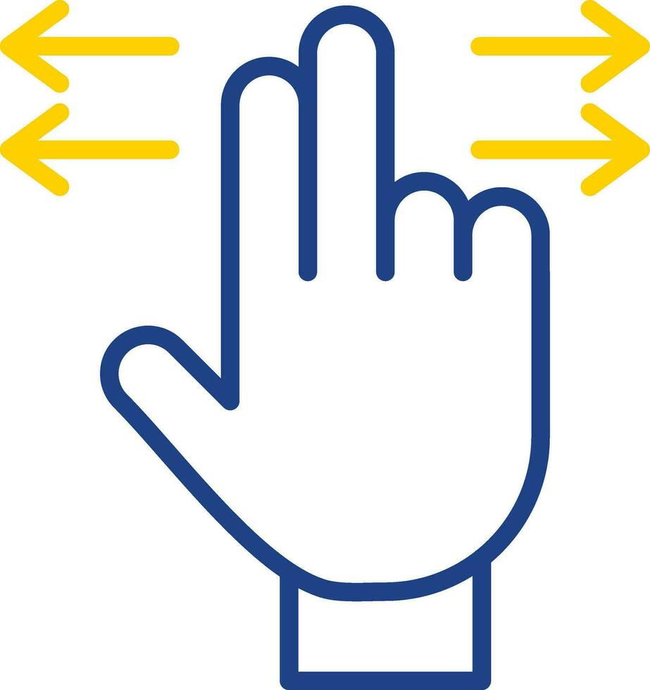 Swipe Vector Icon Design