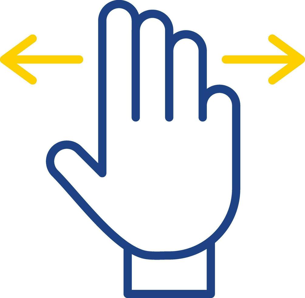 Swipe Vector Icon Design