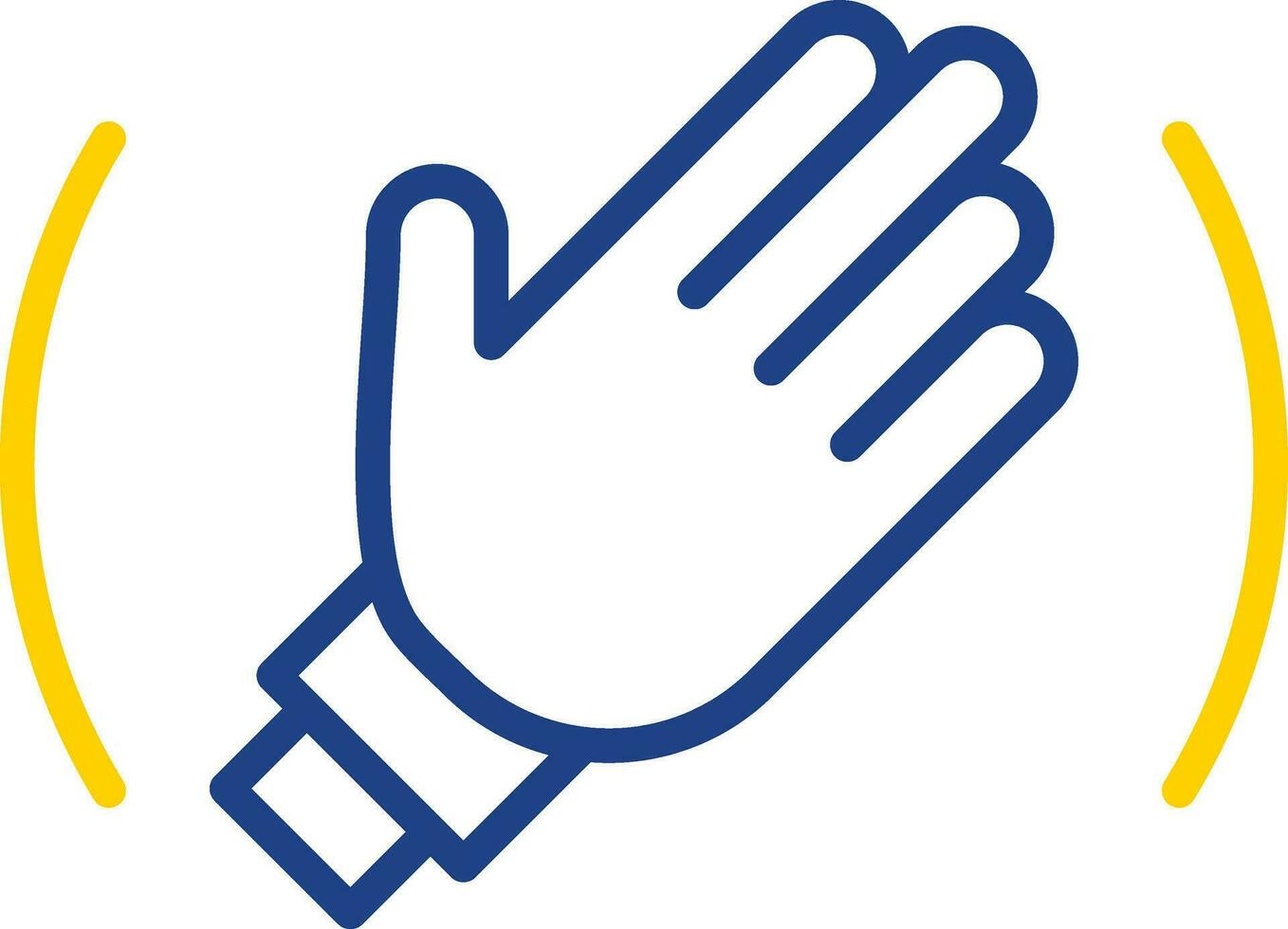 Goodbye Vector Icon Design
