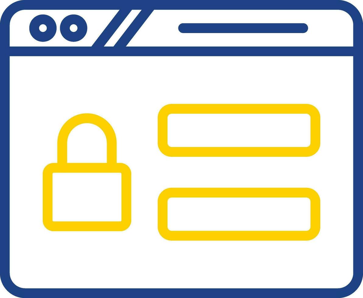 Password Vector Icon Design