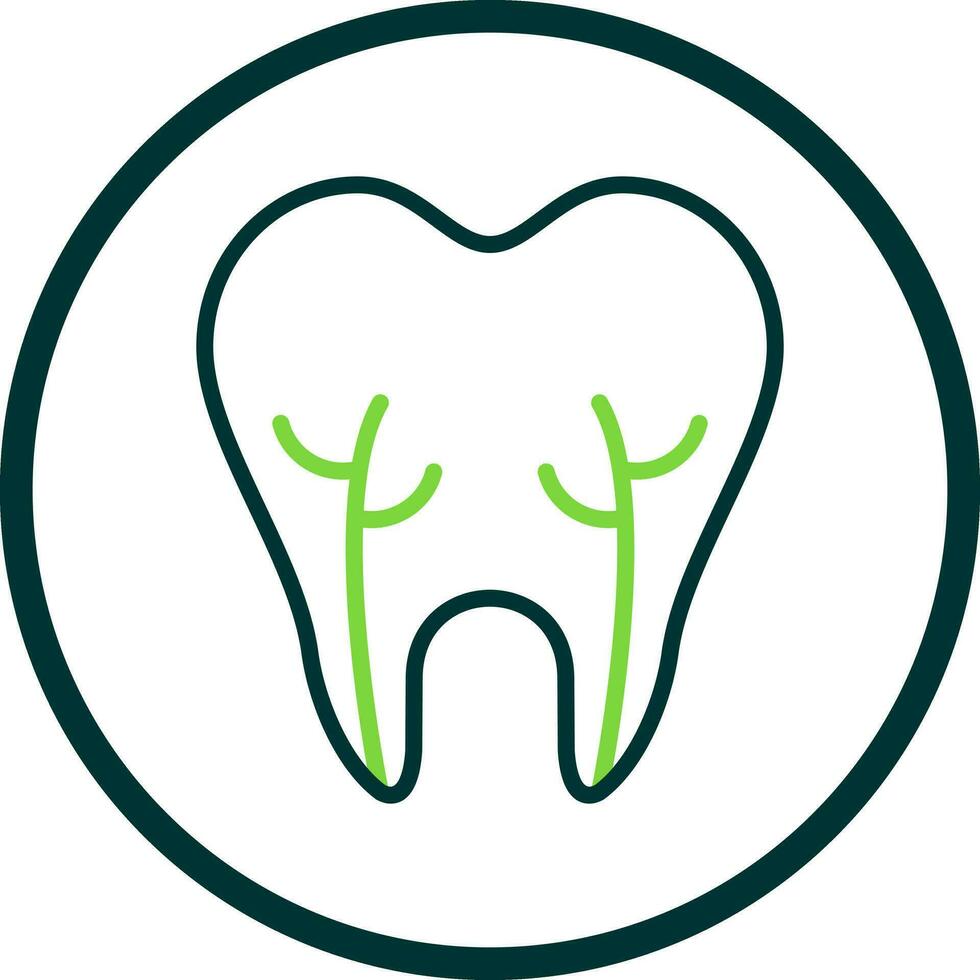 Root Canal Vector Icon Design