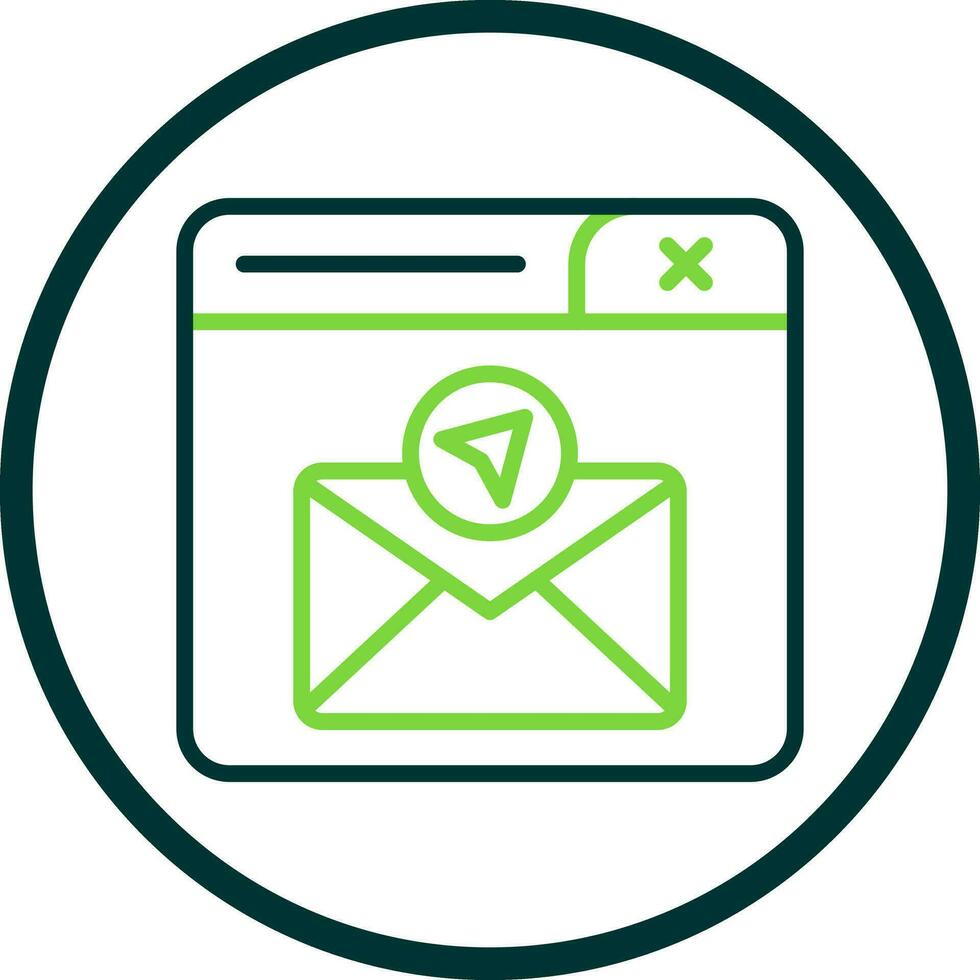 Send Mail Vector Icon Design