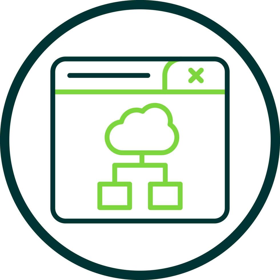 Cloud Computing Vector Icon Design