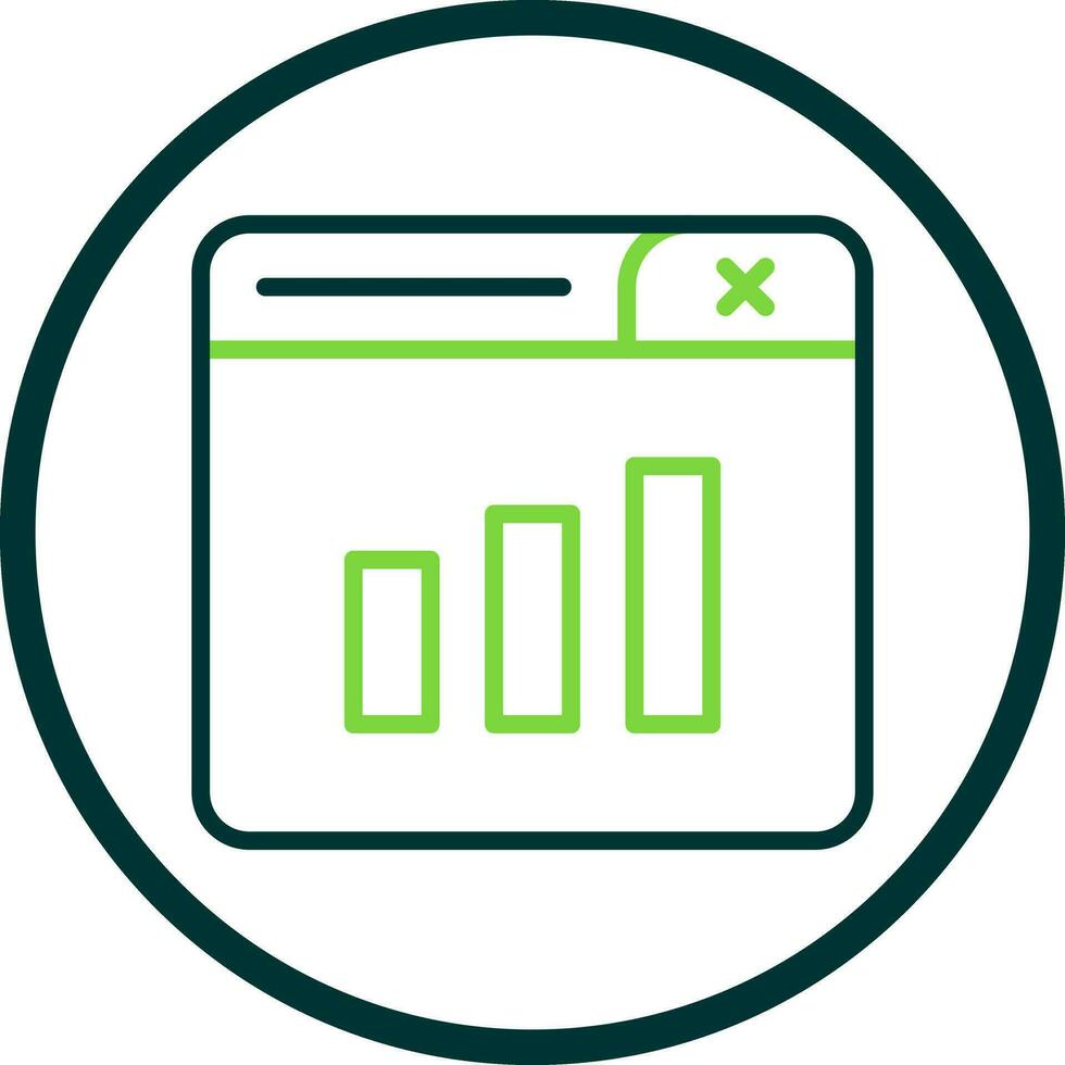 Statistics Vector Icon Design