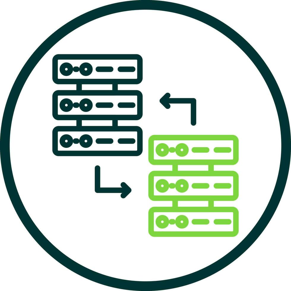 Database Vector Icon Design