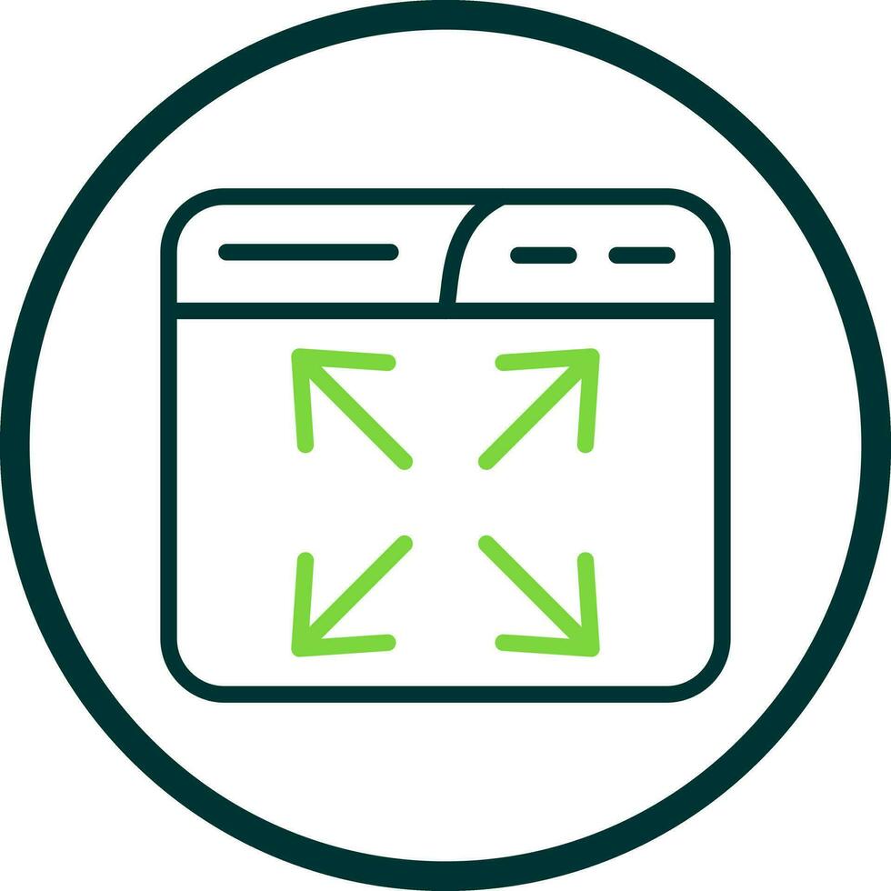 Expand Vector Icon Design