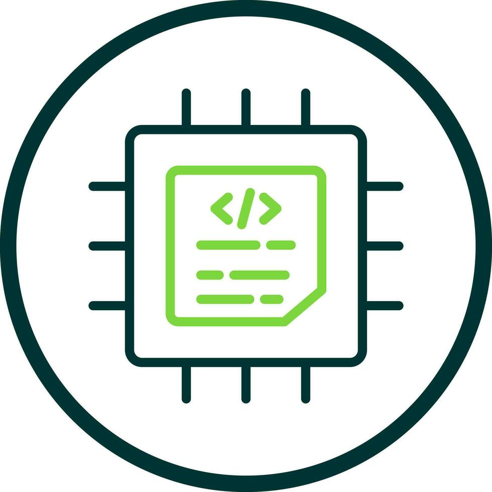 Processor Vector Icon Design