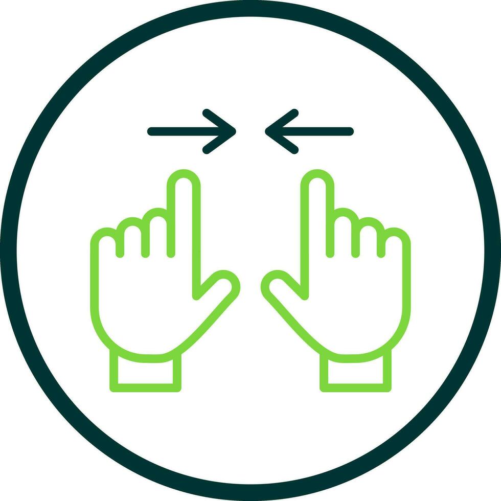 Zoom In Vector Icon Design