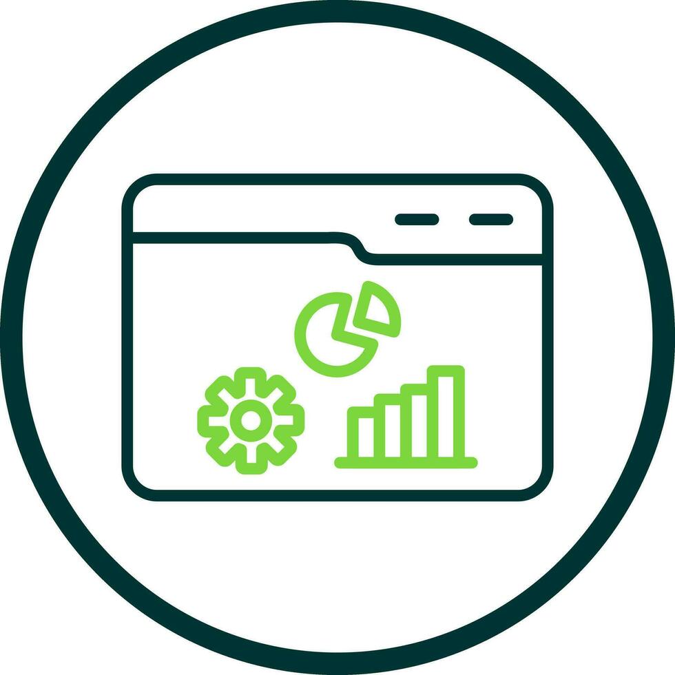 Statistics Vector Icon Design