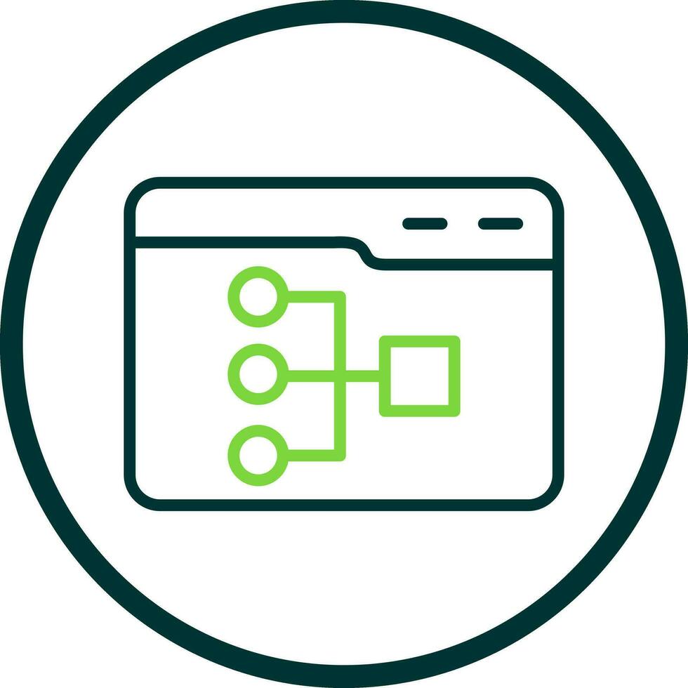 Site Map Vector Icon Design