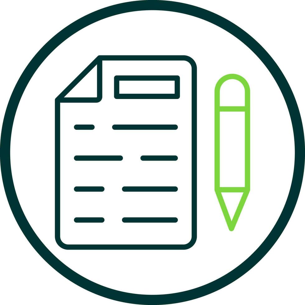 Test Vector Icon Design