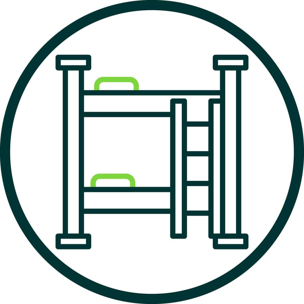 Dormitory Vector Icon Design
