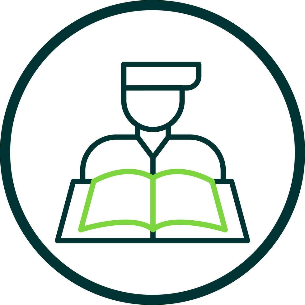 Student Vector Icon Design