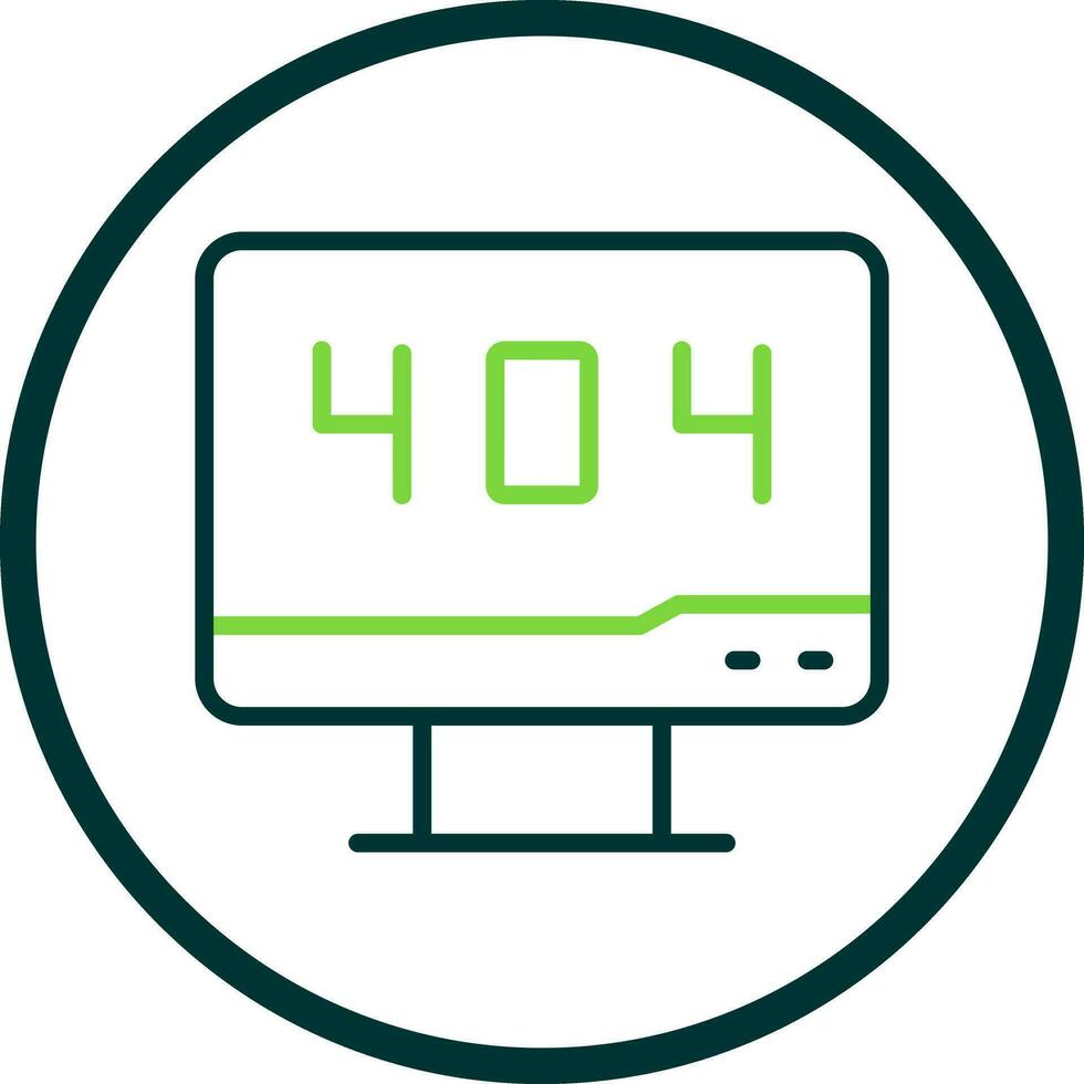 404 Vector Icon Design