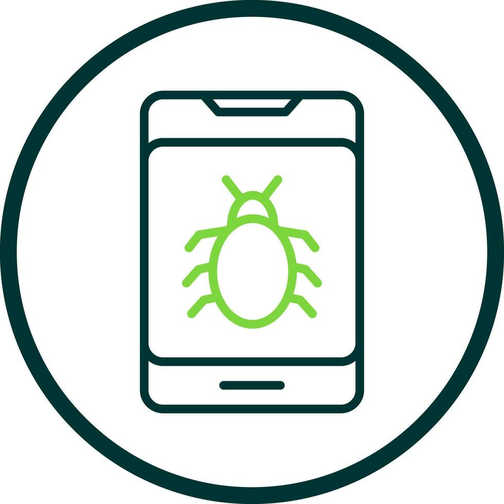 Bug Vector Icon Design