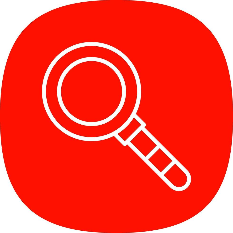 Magnifying Glass Vector Icon Design