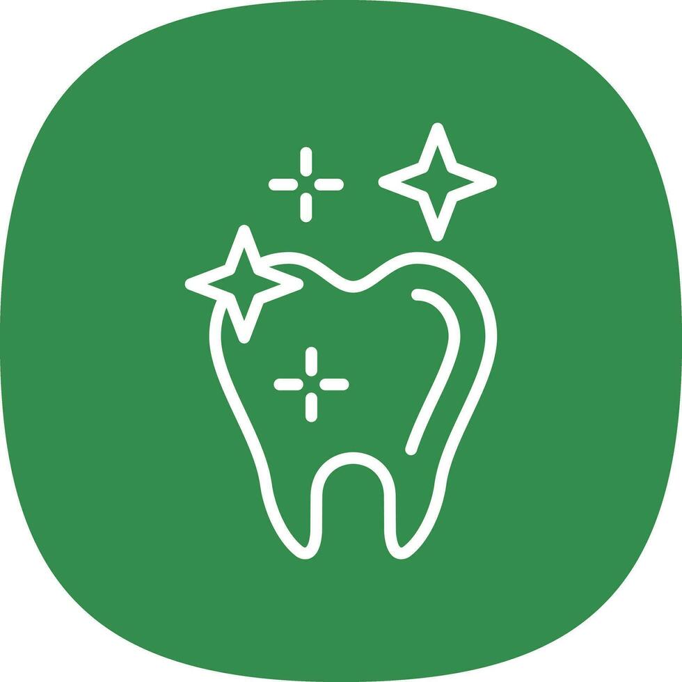 Healthy Tooth Vector Icon Design