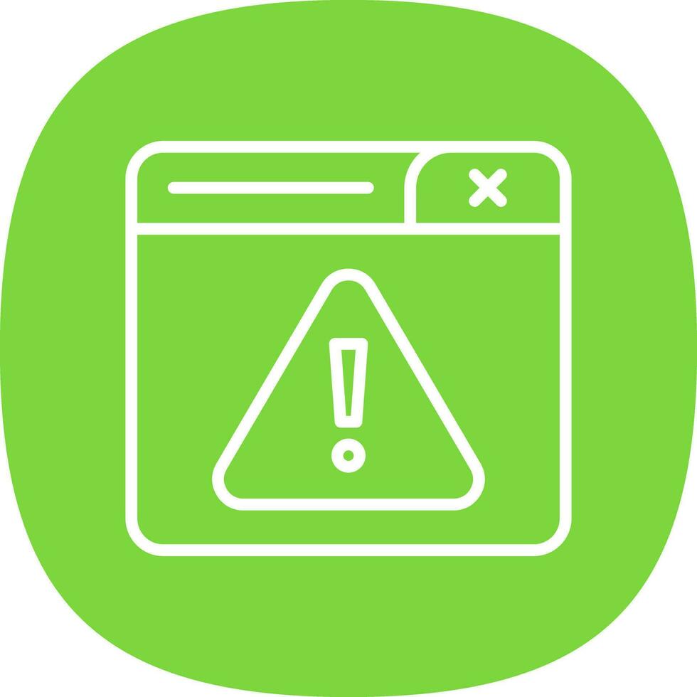 Error Vector Icon Design