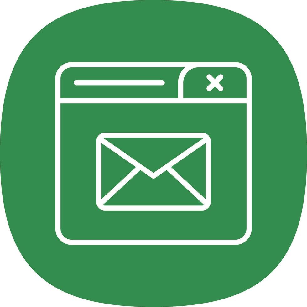 Contact Mail Vector Icon Design