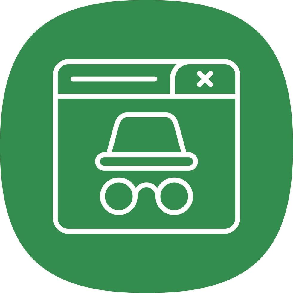 Incognito Vector Icon Design