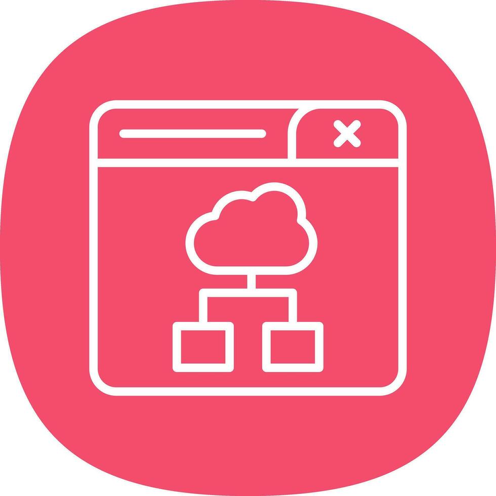 Cloud Computing Vector Icon Design