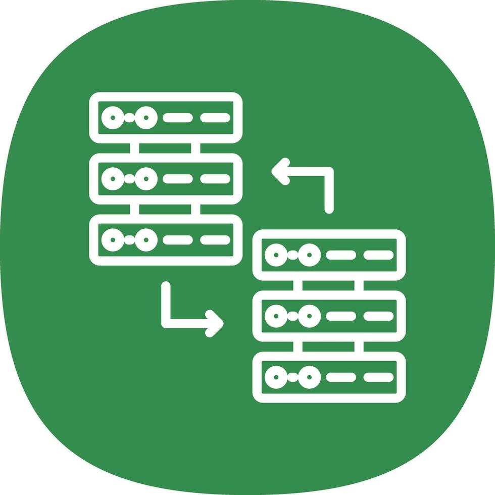 Database Vector Icon Design