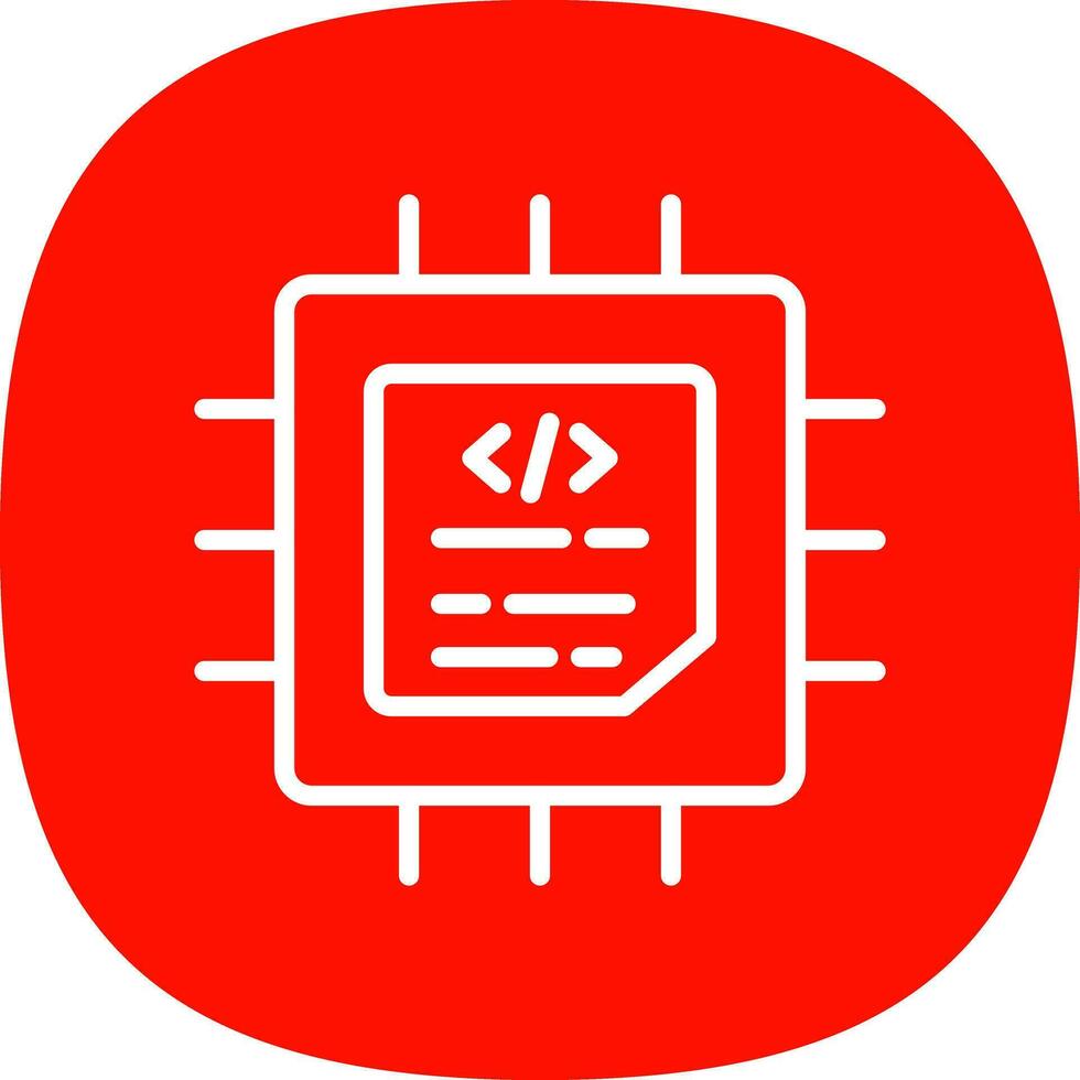 Processor Vector Icon Design