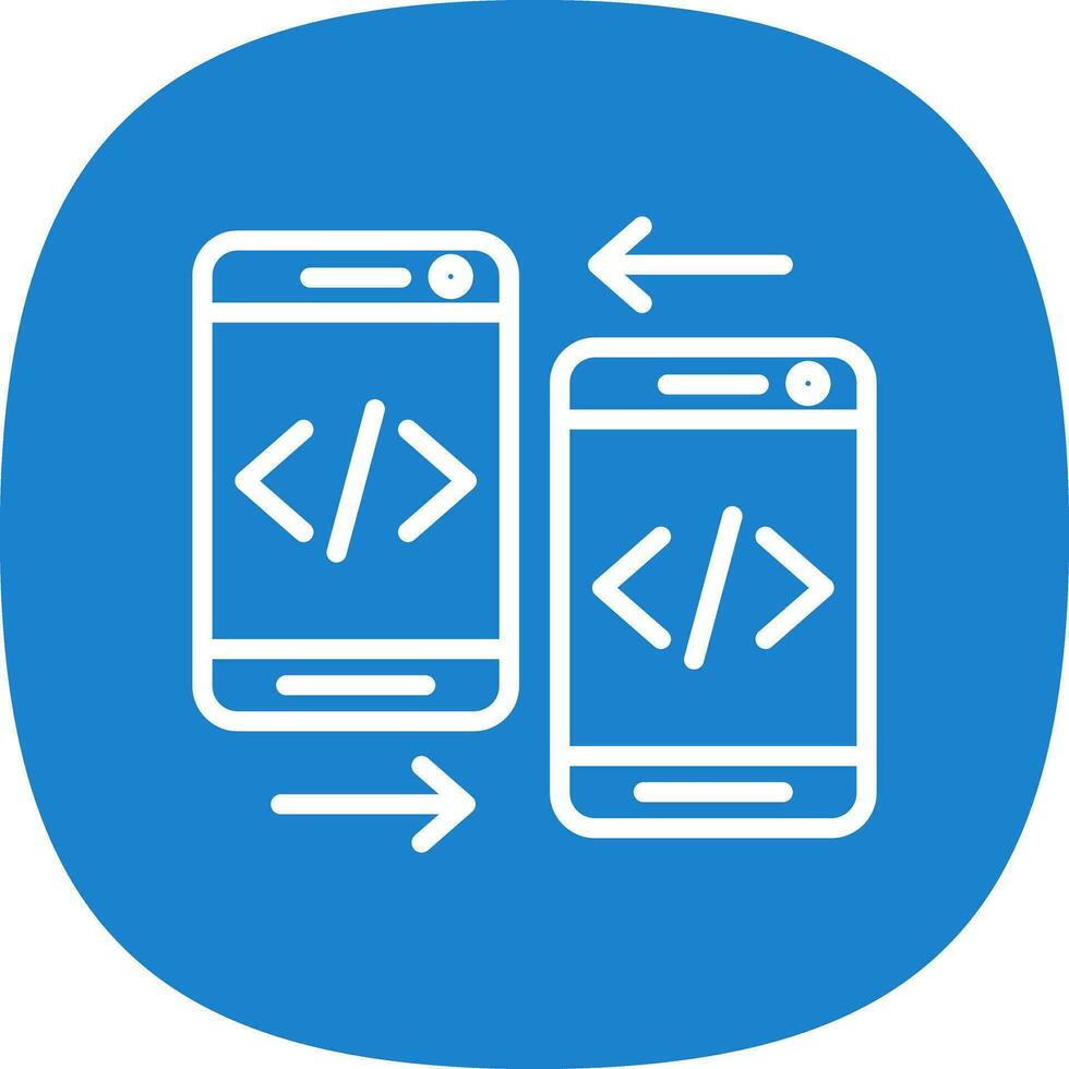 Mobile Phones Vector Icon Design