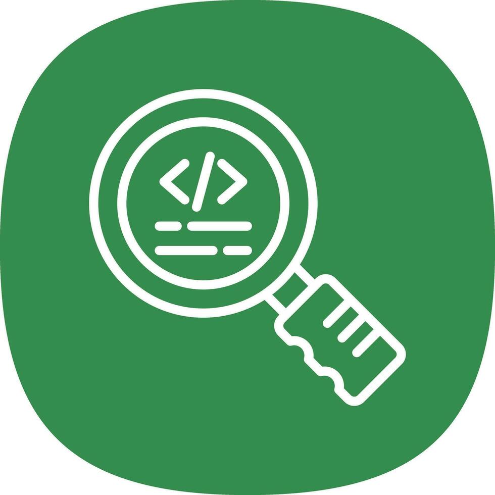 Quick Review Code Vector Icon Design