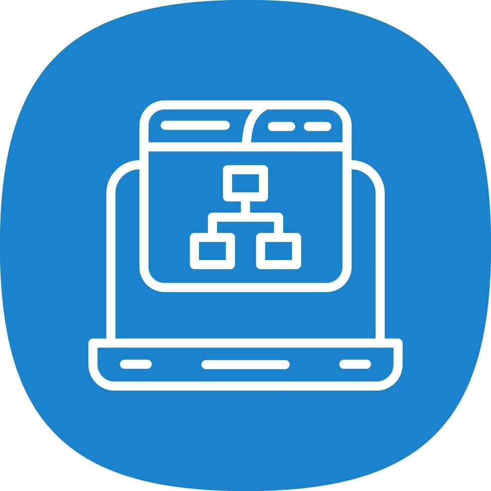 Laptop Vector Icon Design