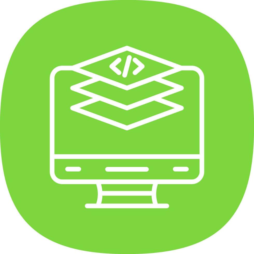 Computer Vector Icon Design