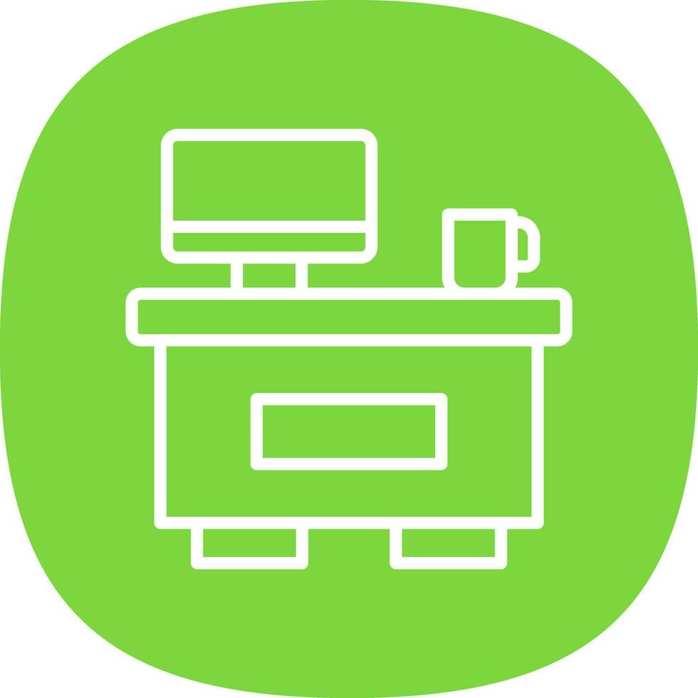Information Desk Vector Icon Design