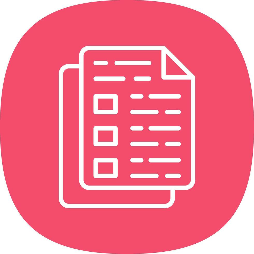 Document Vector Icon Design