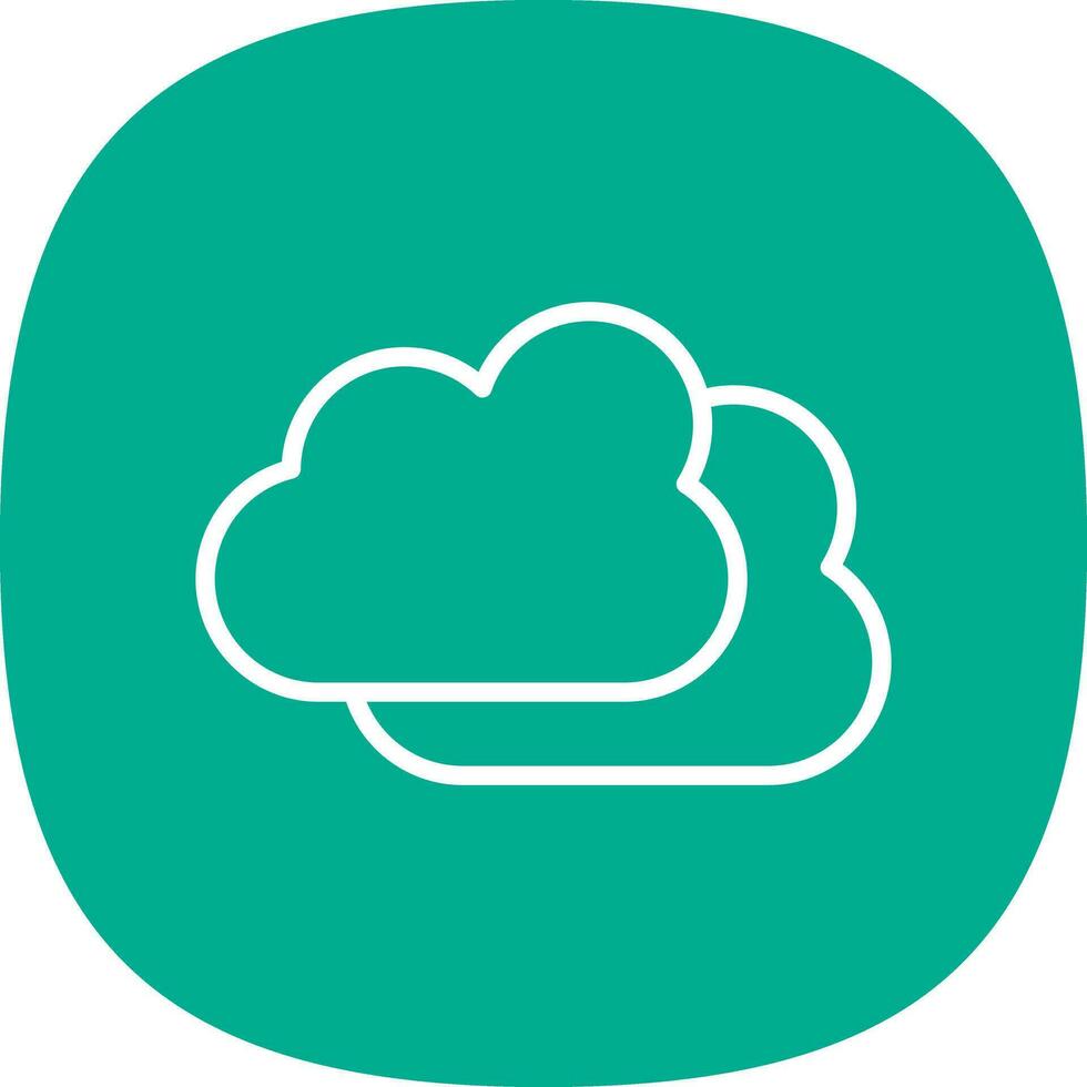 Cloud Vector Icon Design