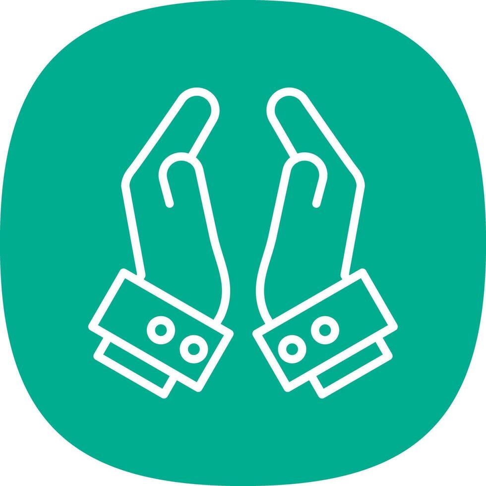 Pray Vector Icon Design
