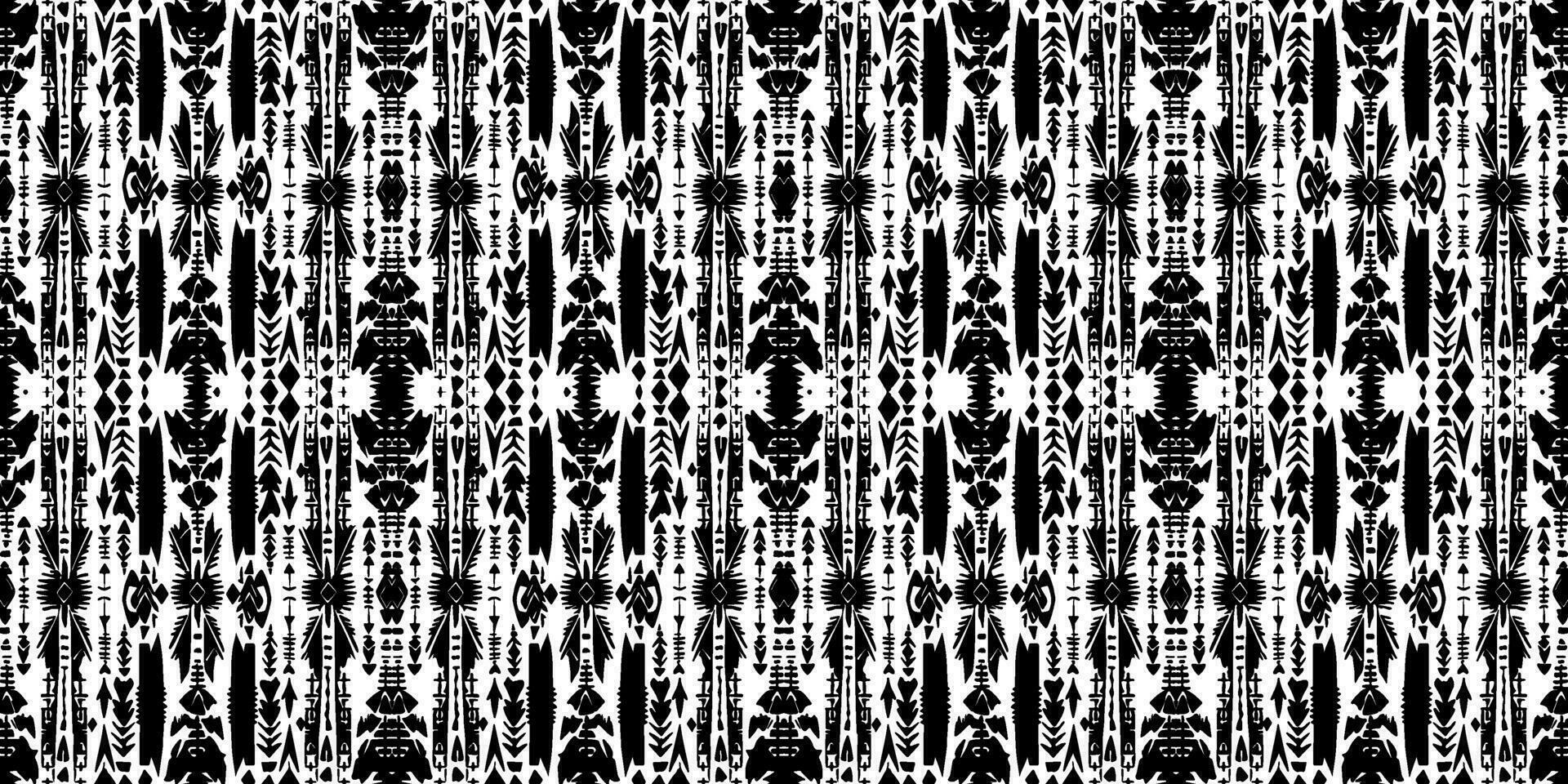 Seamless batik pattern, Seamless floral batik pattern, and Seamless motif pattern resemble ethnic boho, Aztec, and ikat styles. designed for use in satin, wallpaper, fabric, curtain, carpet, Batik vector