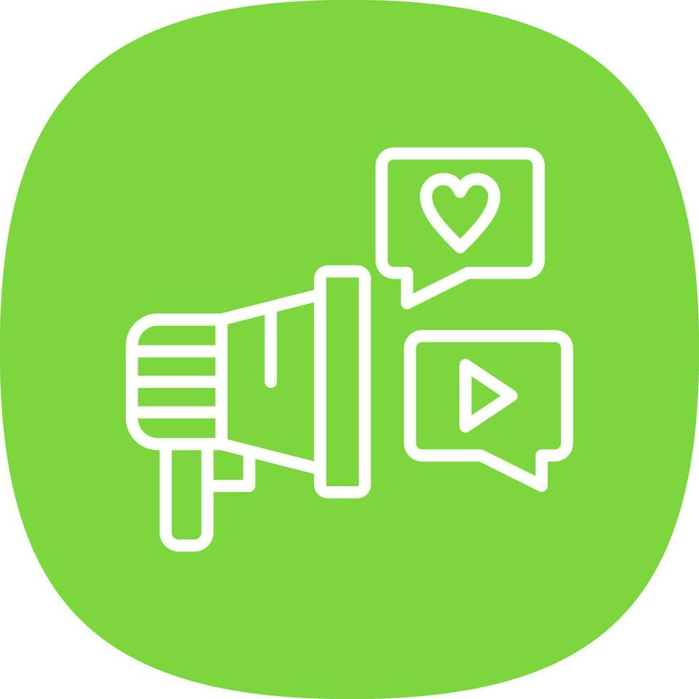 Advertising Vector Icon Design