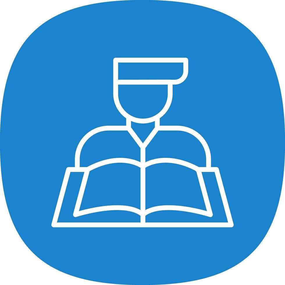Student Vector Icon Design