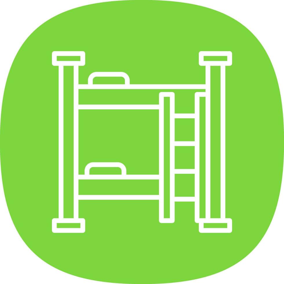 Dormitory Vector Icon Design