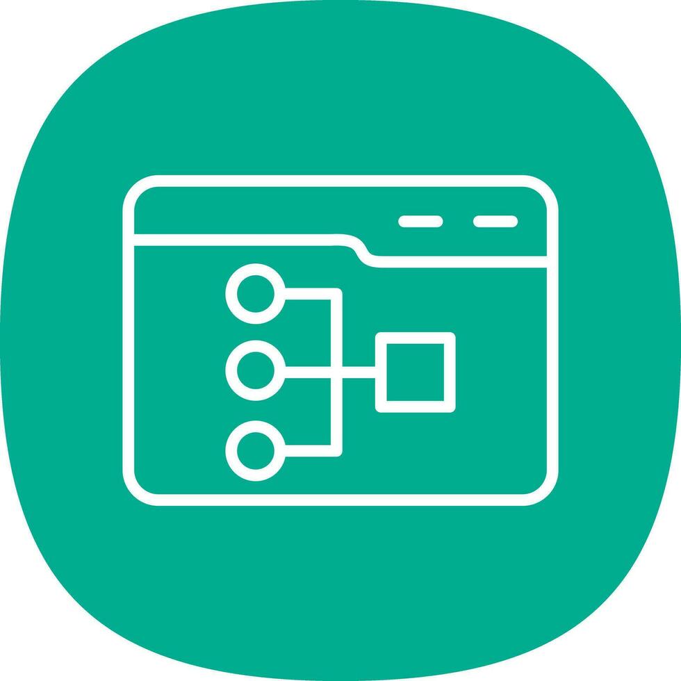 Site Map Vector Icon Design
