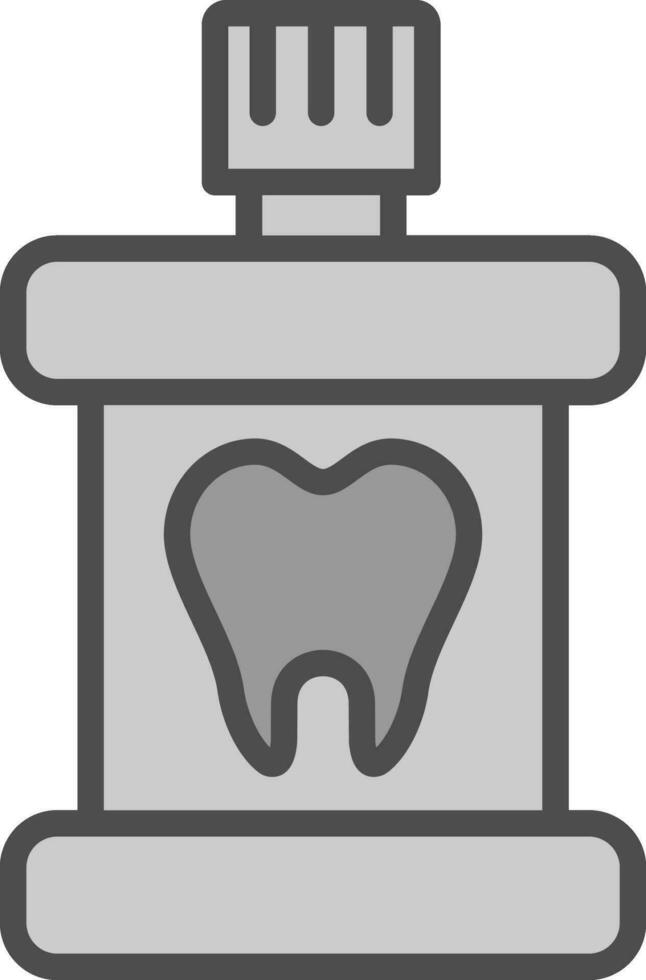 Mouthwash Vector Icon Design