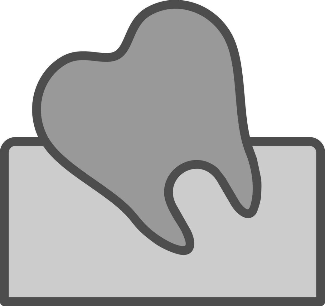 Wisdom Tooth Vector Icon Design