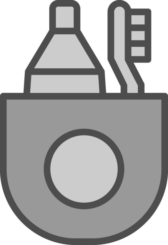 Toothbrush Vector Icon Design