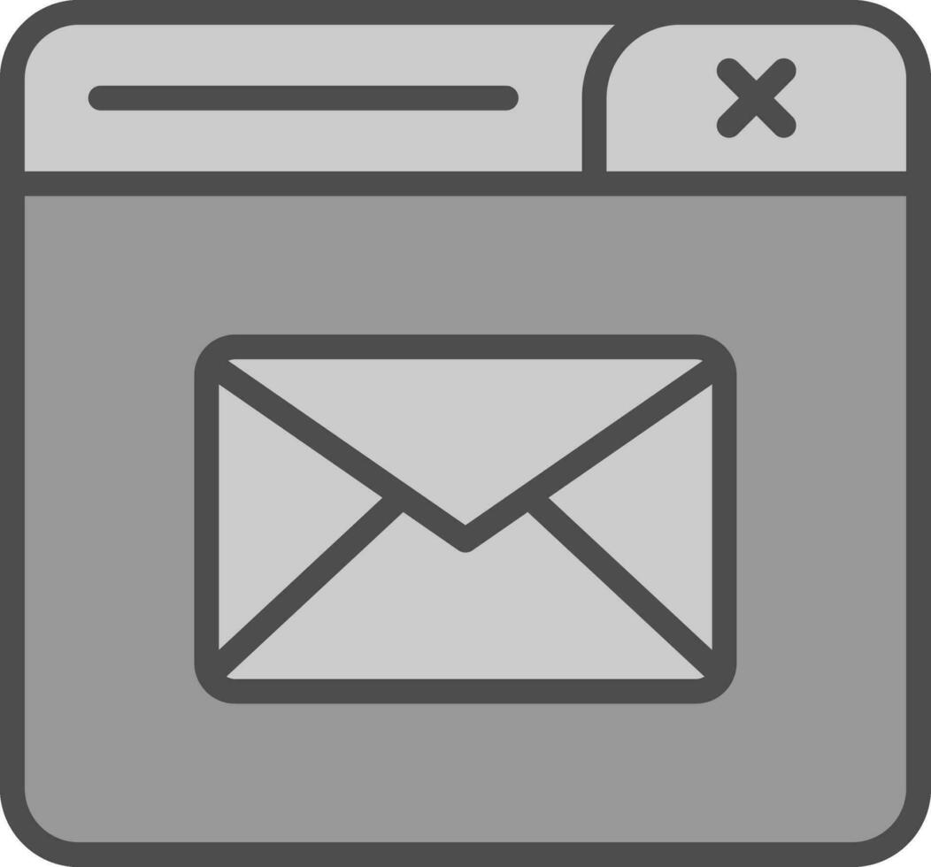 Contact Mail Vector Icon Design