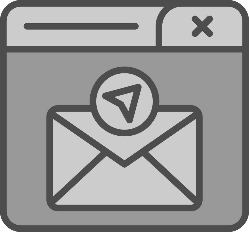 Send Mail Vector Icon Design