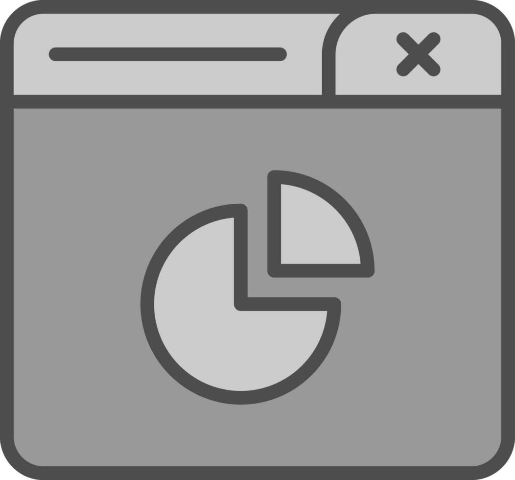 Chart Vector Icon Design