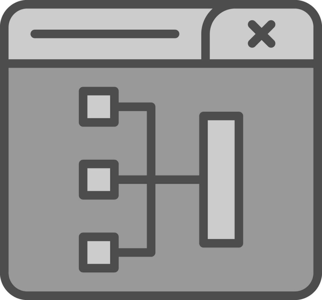 Site Map Vector Icon Design