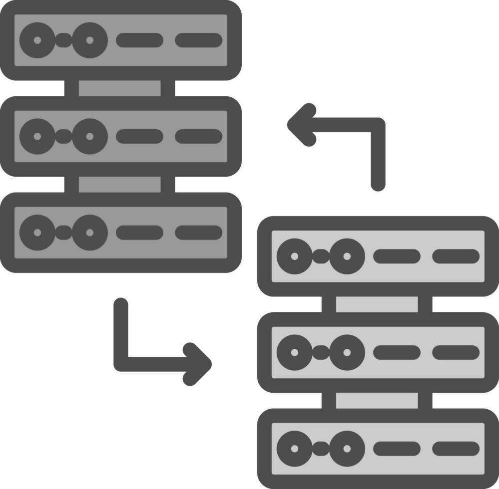 Database Vector Icon Design