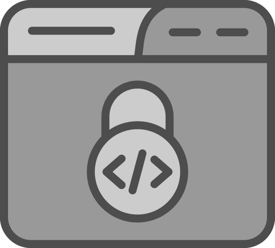 Unsecured Vector Icon Design